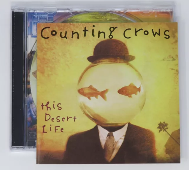 Adam Duritz COUNTING CROWS Signed Autograph "This Desert Life" CD by 7 JSA