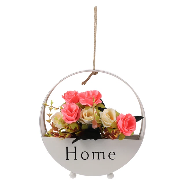 Wall Hanging Flower Light Wrought Iron Wall Hanging Hanging Wall Plants LED