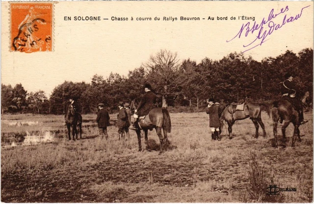 PC CHASSE A COURRE EN FORET DE FONTAINEBLEAU LE RENDEZ-VOUS HUNTING (a33919