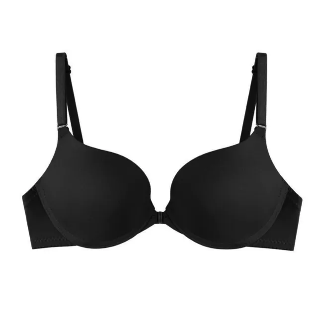 ADJUSTABLE STRAPS BRASSIERE Gathered Shoulder Strap Push Up Bra with Thin  Padded $12.77 - PicClick AU