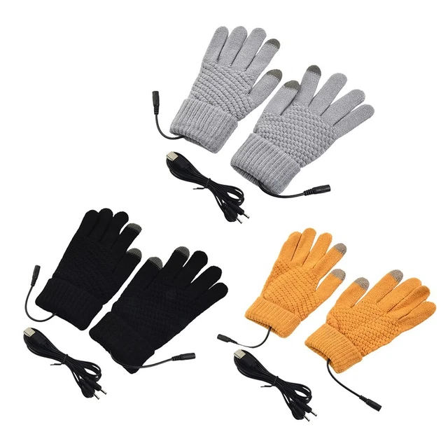 Moufles Chauff?? Rapide Chauffage Complet Main Gants Haute Qualit?? Souple USB