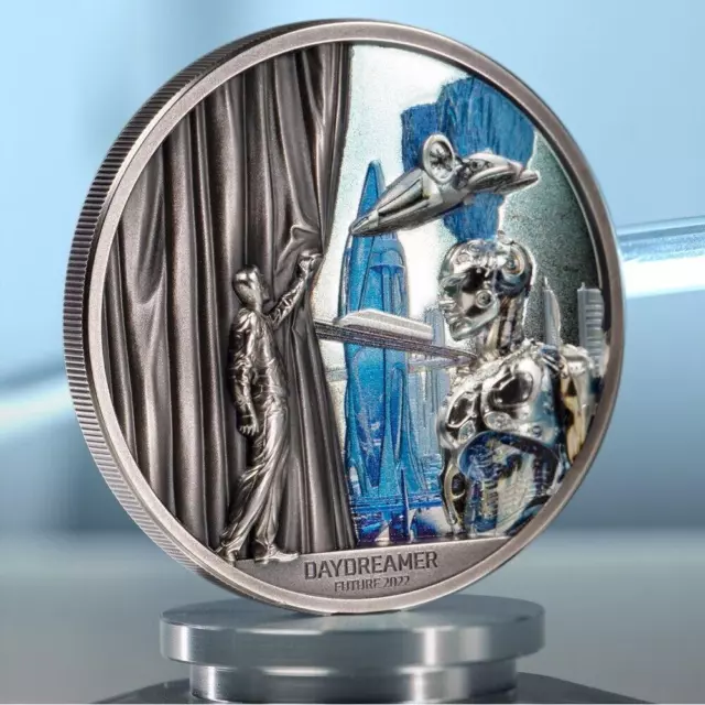 Palau 2022 10$ DAYDREAMER FUTURE 2 Oz silber Münze