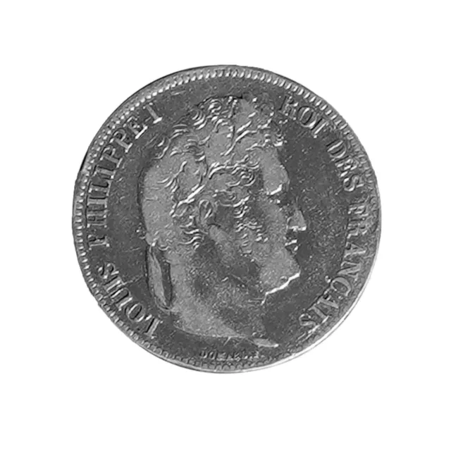 monnaies françaises 5 francs Louis-Phillippe 1838B tête laurée