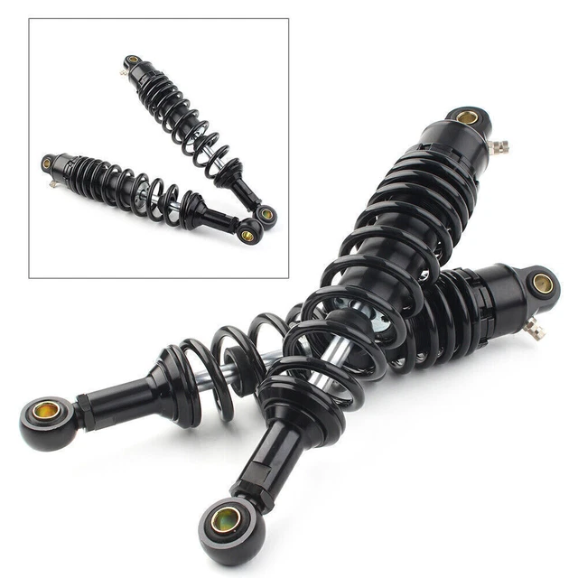 1pcs 340mm Motorcycle Rear Suspension Shock Absorber for Yamaha Suzuki Kawasaki
