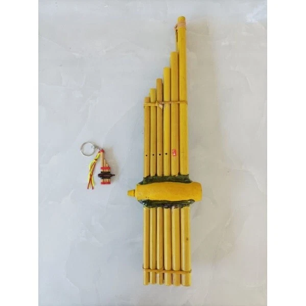 Isan Instruments THAI KHAEN BAMBOO Isan Mouth Organ Musical Tradition For Child Beginner ...