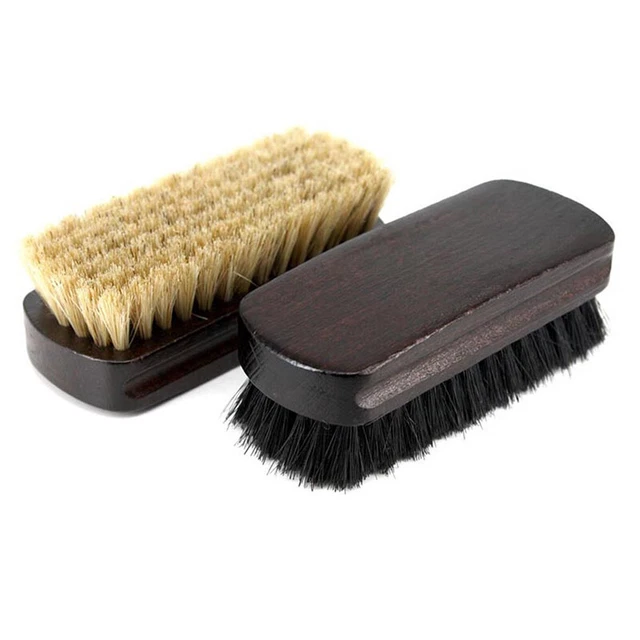 Spazzola per scarpe setole di maiale per pantofole sneaker pennello scarpe pulizia pins-xp