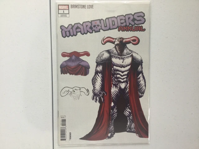 Marauders Annual 1 Design Variant 1:10 Baldeon NM Brimstone Love