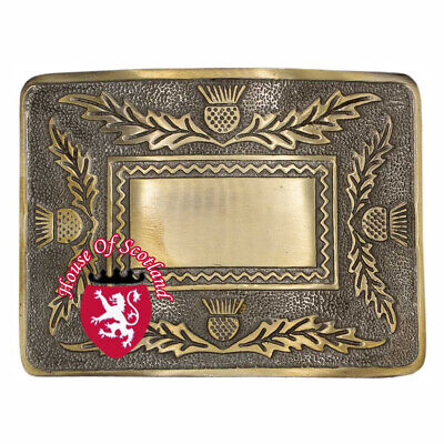 Cardo Hs Uomo Scozzese 4 Cardo Fibbia Cintura Kilt Celtic Nodo Antico Highland Fibbia 