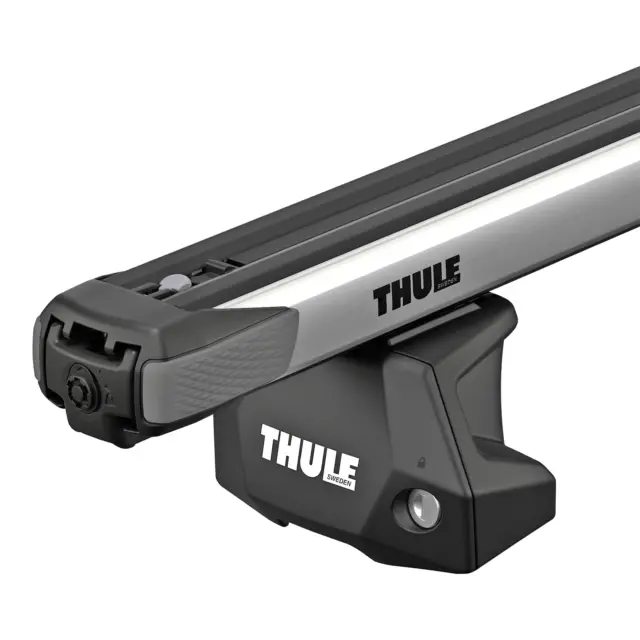 Thule SlideBar alluminio barre portatutto per Toyota Landcruiser 07- compl.