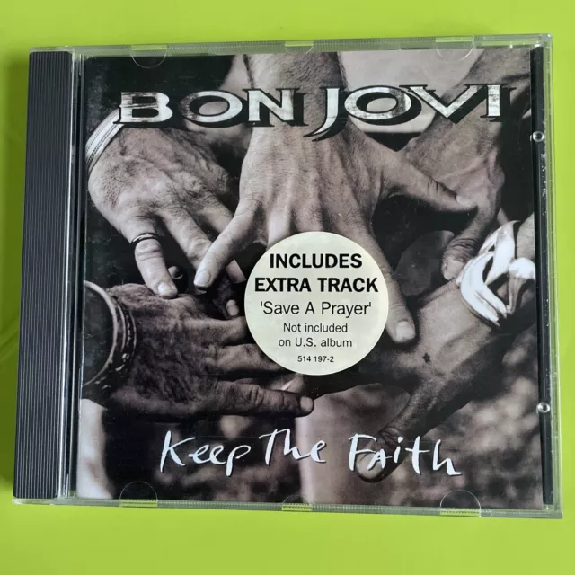 Bon Jovi - Keep the Faith (13 tracks) CD 🔝Sammlerstück/1992/ Dry Country