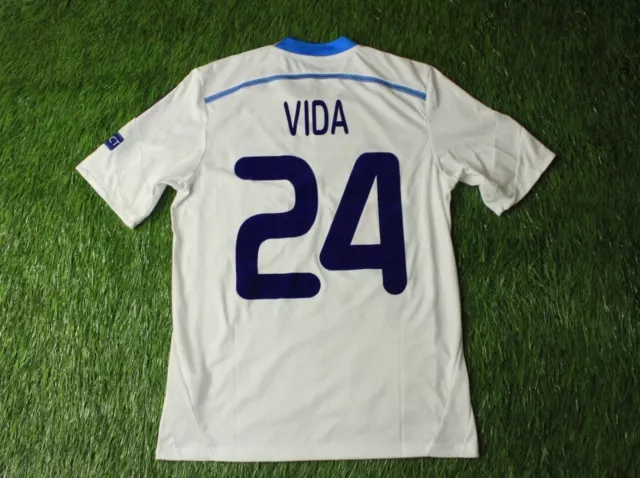 Dynamo Kiev Vida 2015/2016 Match Worn Yes Football Jersey Home Adidas Original M