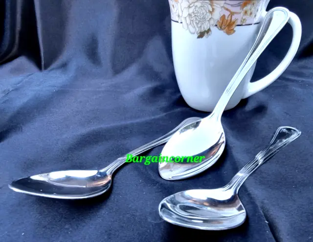 Table Spoons Stainless Steel (PR2) Lunch Dinner Spoon Soup Cereal Eating Spoons