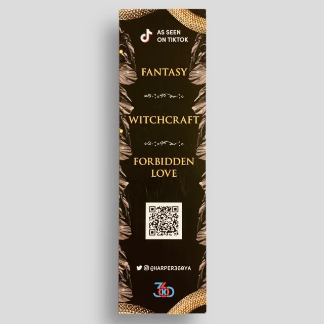 Serpent Dove Collectible PROMOTIONAL BOOKMARK -not the book 2
