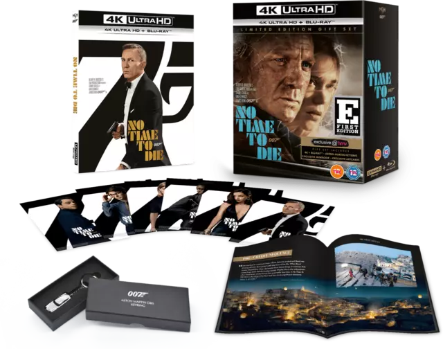 No Time To Die (HMV Exclusive) - First Edition, 4K Ultra HD Blu-Ray
