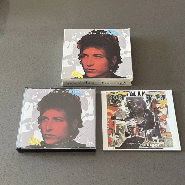 BOB DYLAN – Biograph – Original 1985 3-Cd Deluxe Box Set