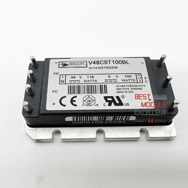 1PC V48C5T100BL Professional Power Modules IGBT Modules Sensors Full Range