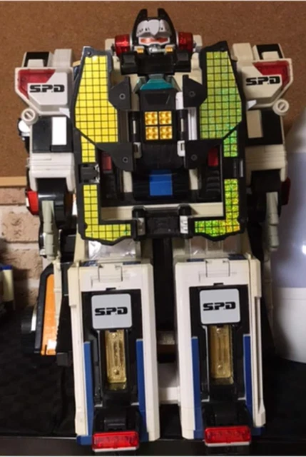 Power Rangers Deka Ranger BANDAI POWER RANGERS Tokusou Sentai Dekaranger DX Deka Base Robo SPD ...