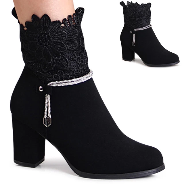 Chaussures Femme Bottines Escarpins Bottes Bottines Paillettes Pointe