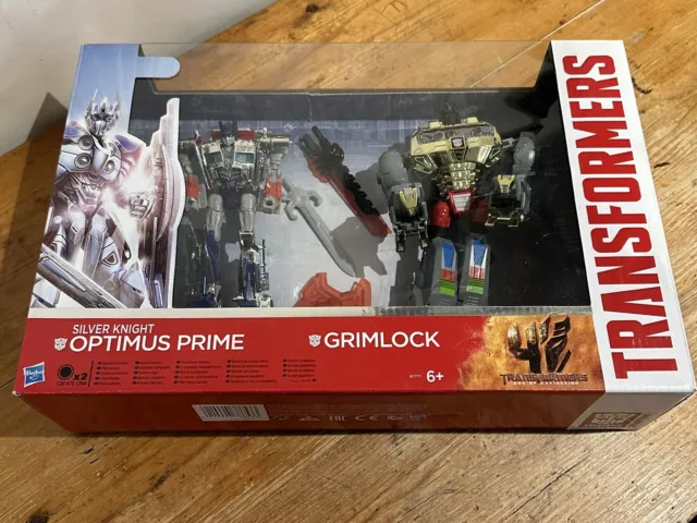 Transformers Optimus Prime and Grimlock - Age of Extinction