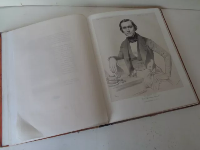 Álbum de La Salón 1840 Art Planas Impresión Peintures Colección Louvre Castro
