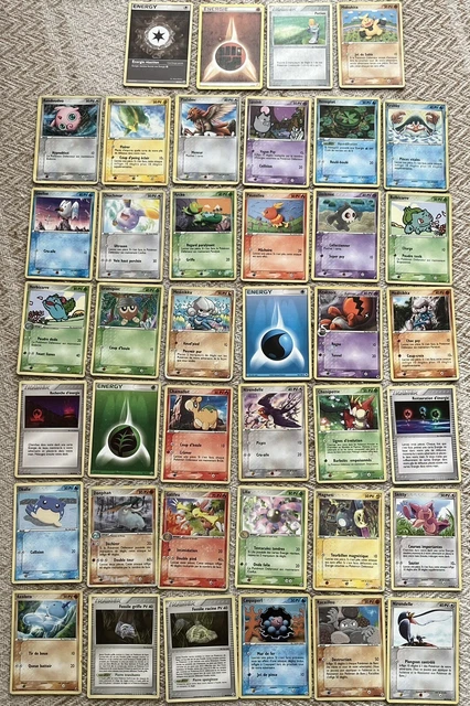 💫 Pokémon - Beau lot de 40 cartes Bloc Ex - Légendes / Espèce Delta / Forces
