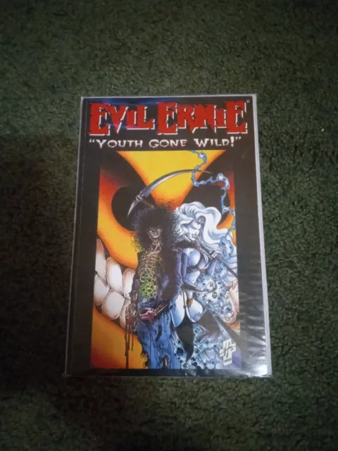 Chaos Comics Evil Ernie Youth Gone Wild Extra Large Issue NM Lady Death Rare Htf