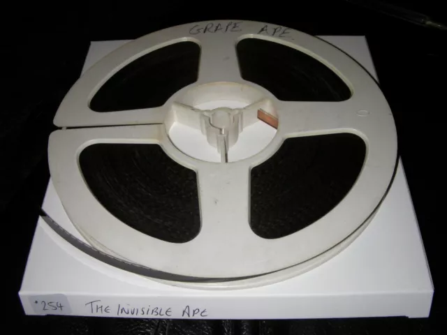 Super 8 - Grape Ape - The Invisible Ape - Sound - 400ft - *254