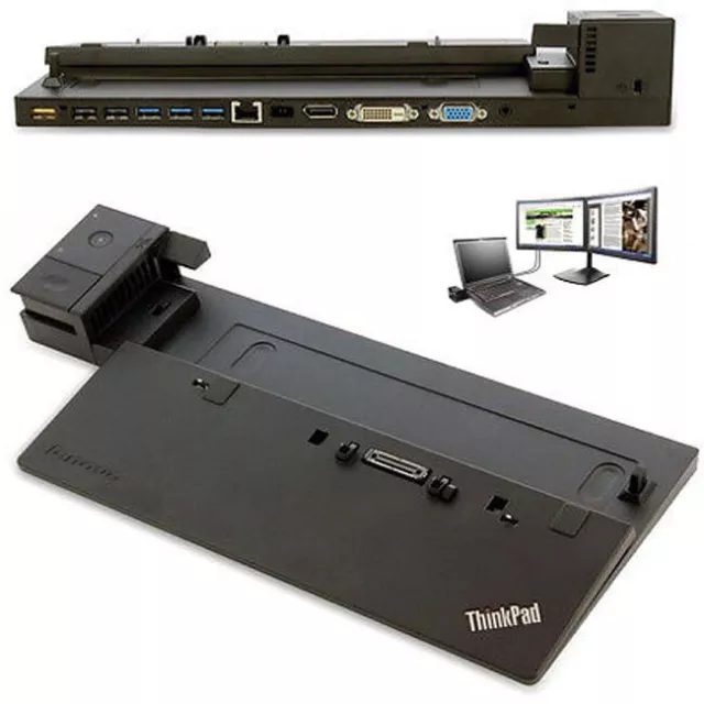 Lenovo THINKPAD Pro Dock Réplicateur de Port 04W3948 Type T540 W540 2