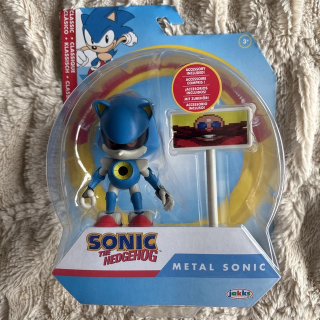 SONIC THE HEDGEHOG Classic Metal Sonic 4" Action Figure Jakks Pacific £ ...