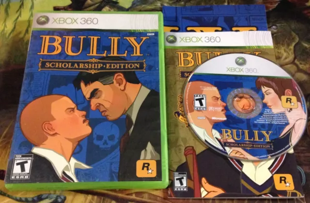 Bully Scholarship Edition (Microsoft XBOX 360 2008) CIB Complete W