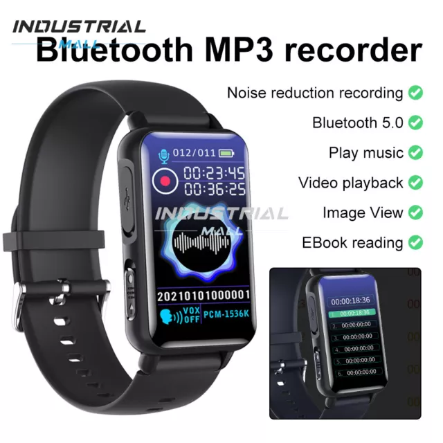 Voice Recorder Watch Digital Voice Activated Recorder Bracelet Audio Recorder