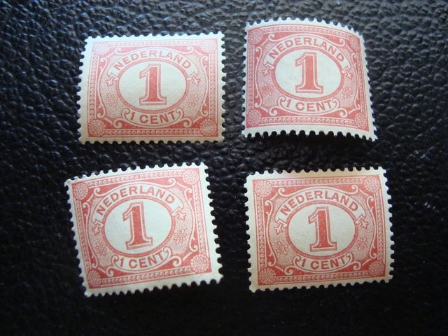 PAYS-BAS - timbre yvert/tellier n° 66 x4 n* MH (A12)