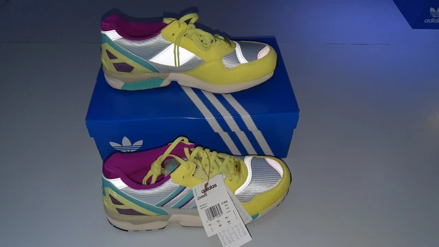 Adidas ZX 9000 Bring Back Pack Citrus Größe 45 1/3 US 11 UK 10,5 neu und OVP