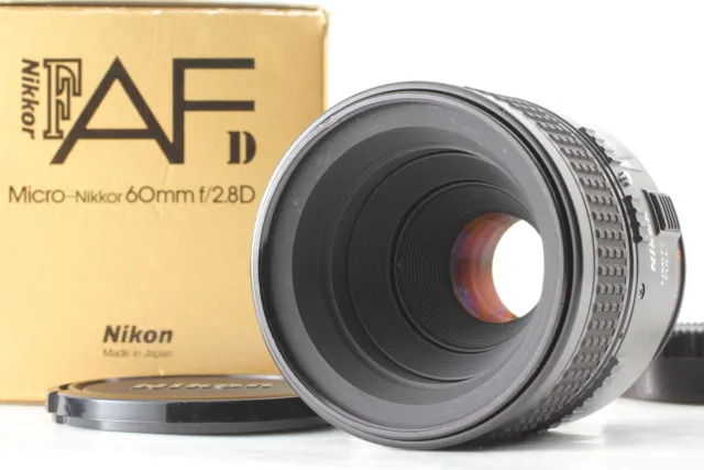 TESTED!![Exc+5 in BOX]  Nikon AF Micro Nikkor 60mm f/2.8 D Macro Lens from Japan