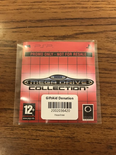 Sony PSP ~ Sega Mega Drive Collection ~ Promo ~ In sleeve with inlay ~ Full game