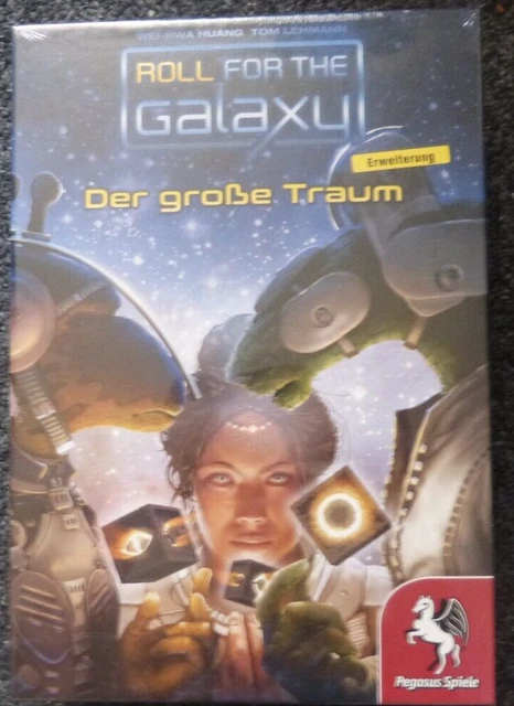 Pegasus Spiele Roll For The Galaxy – Deutsch, Würfel-Aufbauspiel Für 2-5 Spieler, 30-75 Minuten