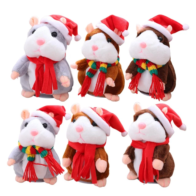 Talking Hamster Interactive Stuffed Plush Animal Talking Toy  Kids Toys