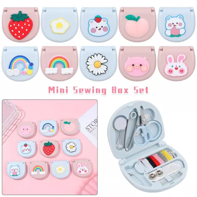 Buttons Professional Mini Sewing Kit Storage Bags Needle Threads Box Organizer