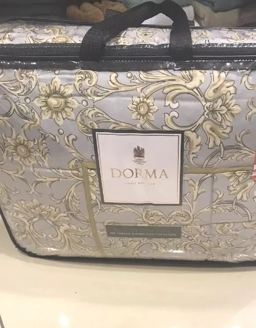 DORMA MEDICI 230 cm x 230 cm colcha acolchada lanzamiento nuevo con etiquetas precio de venta sugerido por el fabricante £225