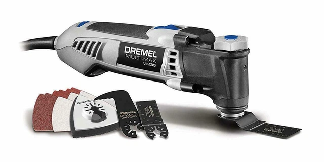 Dremel MM35-01 Multi-Max 3.5-Amp Oscillating Tool Kit with Tool-Less Accessory C