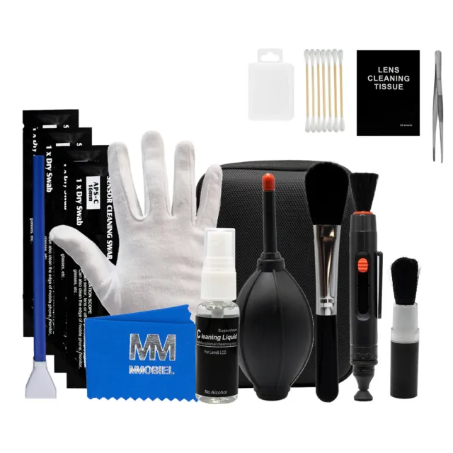 Camera Lens Cleaning Kit-30 Pcs - Professional DSLR Camera APS-C Sensor Cleaning