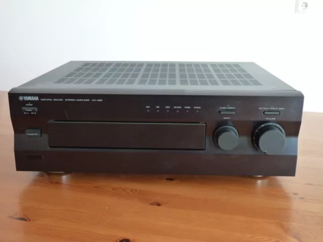 Hifi Verstärker: Yamaha Stereo Amplifier AX-496 schwarz