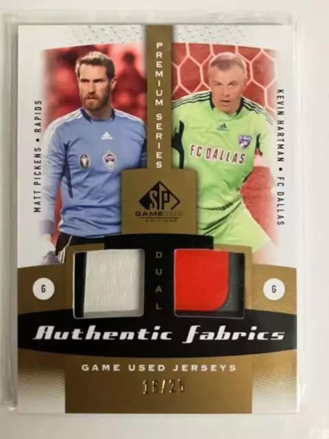 2011 SP Game Used Upper Deck Soccer Jersey Relic or Autographs Pick From List