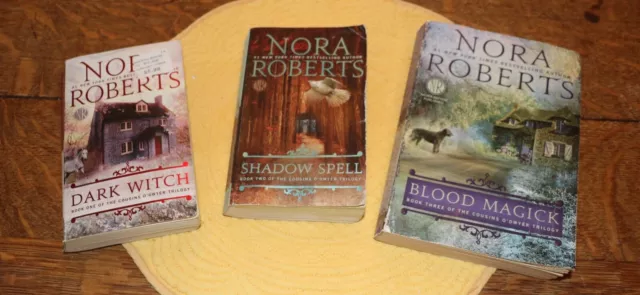 Lot (3) Paperback Books- Cousins O'Dwyer Trilogy by Nora Roberts *Great Reading!