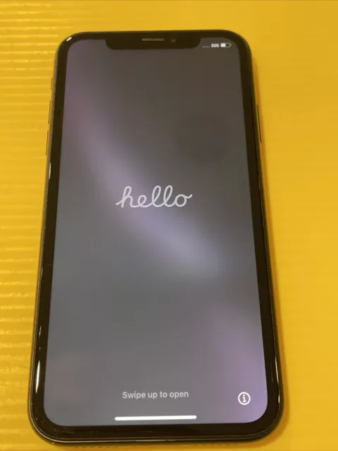 APPLE IPHONE XR - 128GB - Black (Very Good Condition) Australian 