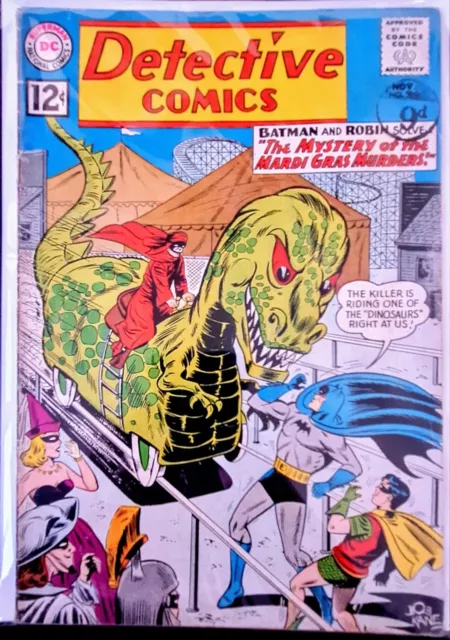 DETECTIVE COMICS #309 GD/VG 1962 Silver Age DC BATMAN ROBIN Mardi Gras Murders