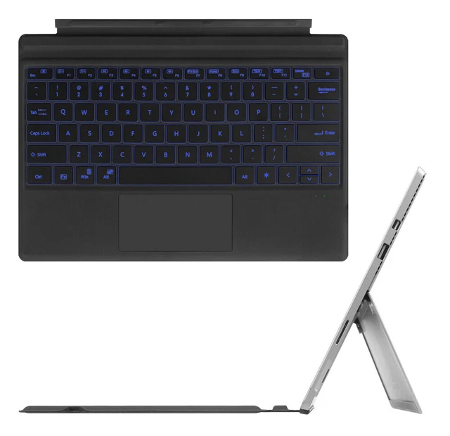 WIRELESS KEYBOARD BACKLIT Type Cover Trackpad for Microsoft Surface Pro