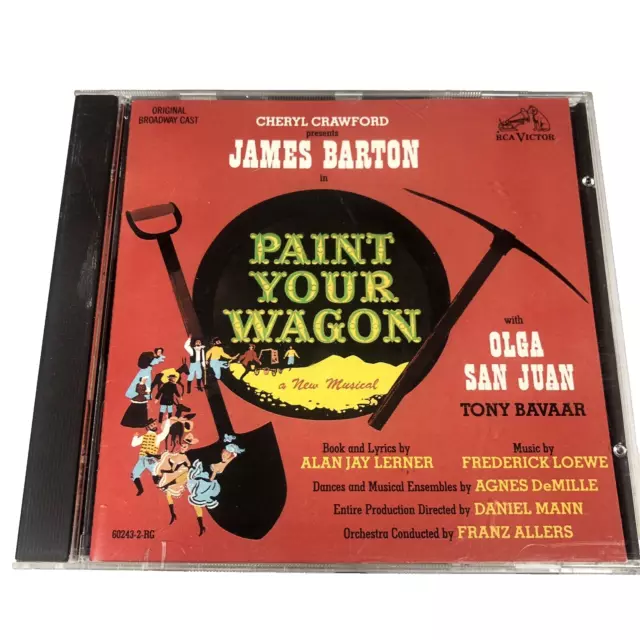 Paint Your Wagon: Original Broadway Cast - Music CD