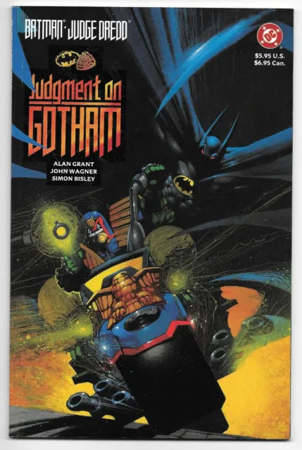 **Batman & Judge Dredd: Judgment On Gotham #1** GRANT, WAGNER & BISLEY!! NM