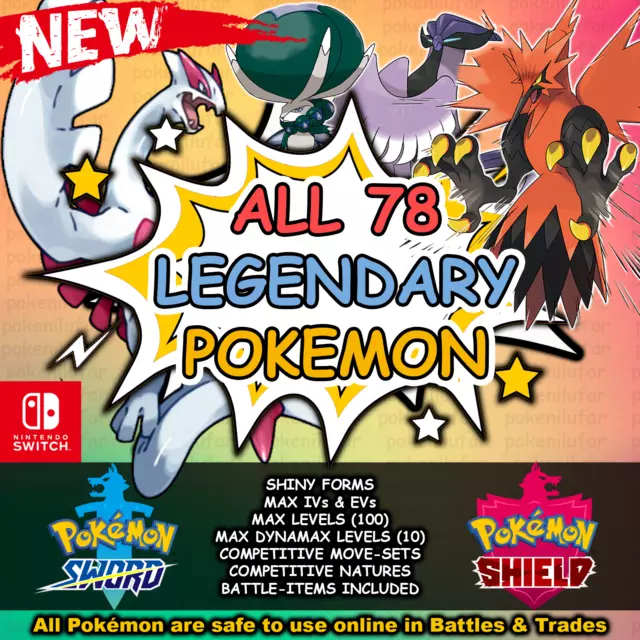 ✨ALL ULTRA SHINY ULTRA BEASTS 6IV ✨, Pokemon Sword and Shield, Fast  Delivery